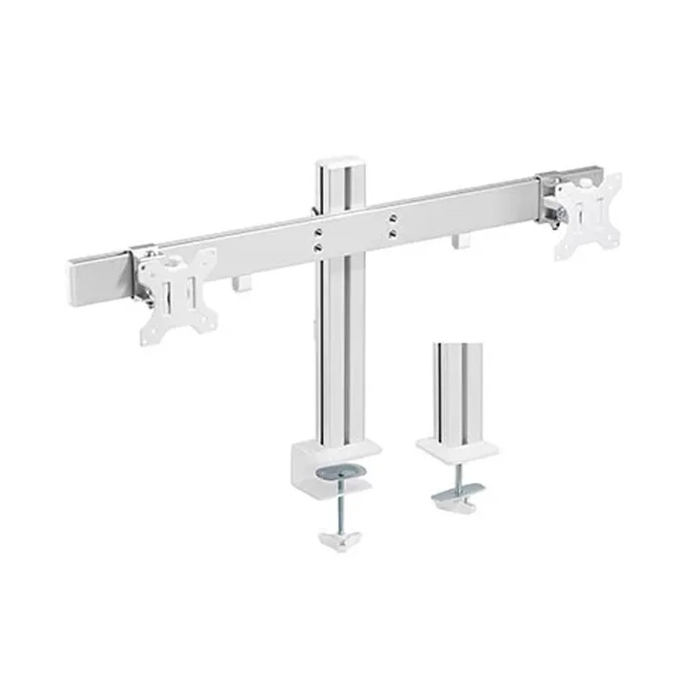 Dual Screens Heavy-Duty Aluminium Monitor Arms